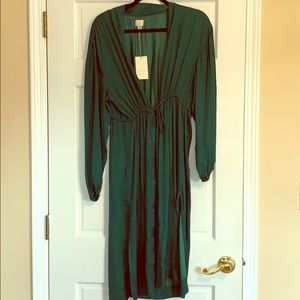 Target Emerald Green Duster NWT M/L
